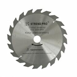 Strend Pro Disc circular pentru lemn Strend Pro NWG, 250x3.2x30 mm, 20 de dinti