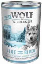 Wolf of Wilderness Wolf of Wilderness Pachet economic Little 24 x 400 g - Blue River Junior Pui & somon