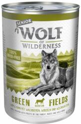Wolf of Wilderness Wolf of Wilderness Pachet economic Senior 24 x 400 g - Green Fields Miel & pui