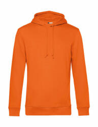 B&C Collection Férfi kapucnis hosszú ujjú organikus pulóver B and C Organic Hooded M, Narancssárga