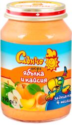Слънчо пюре ябълка и кайсия - 190 г