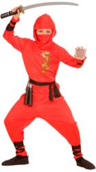 Widmann Piros sárkány ninja jelmez 104-es (w91130)