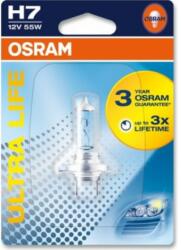 OSRAM Bec auto halogen pentru far Osram Ultra Life H7 55W 12V - autoeco - 23,00 RON