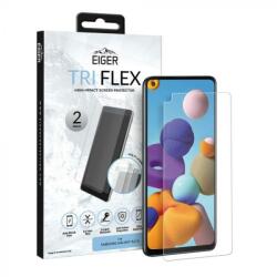 Eiger Folie protectie Eiger Clear Tri Flex pentru Samsung Galaxy A21s Clear 2 buc/pachet (0.4 mm, 5H) (EGSP00649)