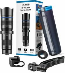 Apexel 20-40x zoom objektív okostelefonhoz + állvány (20-40XJJ04)