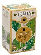 Tealia Ceai organic peppermint 20plicuri TEALIA