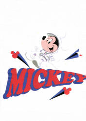 Disney pamut, gumis lepedő - Mickey űrhajós (fehér) - babastar