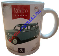  Retro autós (Citroen) bögre