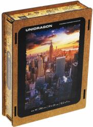 Unidragon Дървен пъзел Unidragon от 125 части - Ню Йорк (размер S) цени и  други красиви Пъзели