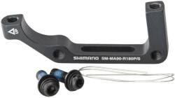 Shimano tárcsafék adapter, hátsó, IS-PM180, könnyített, fekete