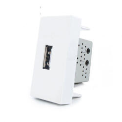 LIVOLO Modul priza USB Livolo, 1 modul 1M (VL-FCUS-1WP)