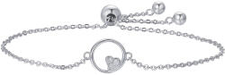 BeSpecial Bratara argint cu inimioara placata cu rodiu (BST0100)