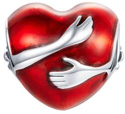 BeSpecial Talisman argint inima imbratisata love hug (PST0370)