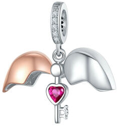 BeSpecial Talisman argint cheita inimii placat cu rodiu si aur roz (PST0335)