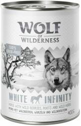Wolf of Wilderness Wolf of Wilderness Pachet economic Adult 24 x 400 g - White Infinity Cal