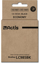 ACTIS Cartus Imprimanta ACTIS COMPATIBIL KB-985BK for Brother printer; Brother LC985BK replacement; Standard; 28 ml; black (KB-985Bk)