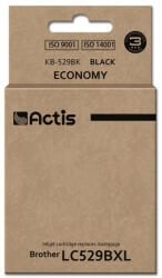 ACTIS Cartus Imprimanta ACTIS COMPATIBIL KB-529BK for Brother printer; Brother LC529Bk replacement; Standard; 58 ml; black (KB-529Bk)