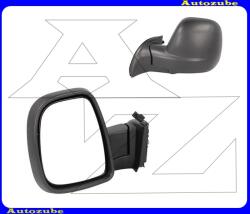 CITROEN BERLINGO 3 2018.06-2024.02 /K9/ Visszapillantó tükör bal, elektromos, fűthető-domború tükörlappal, fekete borítással /5-PIN/ P23U2513M