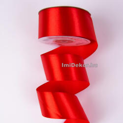 Szatén szalag 38 mm x 22.86 m - Piros