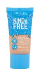 Rimmel London Kind & Free Skin Tint Foundation fond de ten 30 ml pentru femei 210 Golden Beige