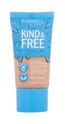 Rimmel London Kind & Free Skin Tint Foundation fond de ten 30 ml pentru femei 201 Classic Beige