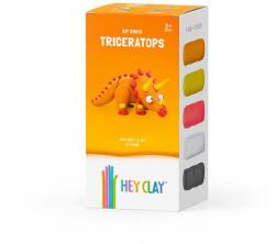 HEY CLAY 1 db-os gyurma - Triceratops (HCLMD003HR)