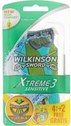 Wilkinson Sword Aparate de ras de unică folosință, 4+2 bucăți - Wilkinson Sword Xtreme 3 Sensitive 6 buc