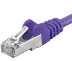 Cablu de retea RJ45 cat 6A SFTP 0.5m Mov, sp6asftp005V (SP6ASFTP005V)