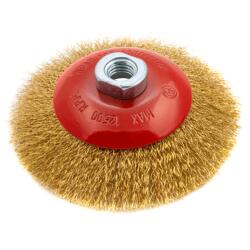 MTX 125mm x 0, 3mm x M14 réz drótkorong kúpos sarokcsiszoló (746169)
