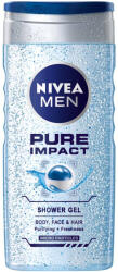 Nivea Gel de dus, Barbati, 500 ml, Pure Impact