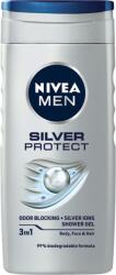 Nivea Gel de dus, Barbati, 250 ml, Silver Protect