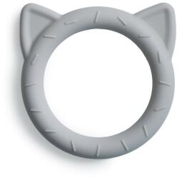 Mushie Jucarie de dentitie din silicon - Pisica - Stone - Mushie