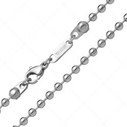 BALCANO - Ball Chain / Nemesacél bogyós nyaklánc magasfényű polírozással - 3 mm / 55 cm