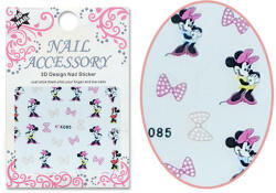 Moonbasanails Abtibild acril efect 3D K085 Minnie Mouse