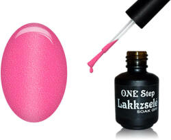 Moonbasanails ONE step gel lac 5ml #169 Glitter barbie roz (007169)
