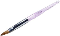 Moonbasanails Pensula pt. portelan îndreptat P002-4 Violet