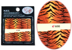 Moonbasanails Abtibild efect acril M86 Model tigru