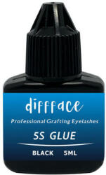 Moonbasanails Diffface-5S GLUE (Professional Grafting Eyelahes gene Glue) 5ml Negru