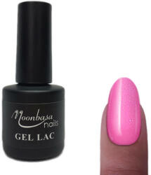 Moonbasanails Gel lac 6ml #177 Sclipici roz roz (001177)