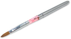 Moonbasanails Pensula metalica pt. portelan P008-4 roz