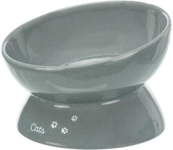 TRIXIE Magasított kerámia tál XXL 0,35 l/17 cm, szürke (24805)