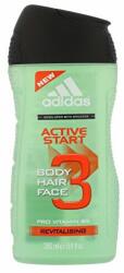 Adidas Hair & Body Active Start tusfürdő és sampon 250 ml