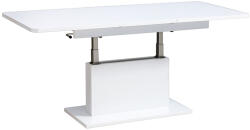 Bővíthető OPTI dohányzóasztal / étkezőasztal - fehér