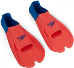 Speedo Uszony speedo training fin fluro tangerine/pool blue/blue flame 35/36