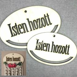 Fa makramé alap - Isten hozott - szinpompashop - 1 190 Ft