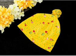 Vaganza Pomponos, két rétegű sapka - esernyő/sárga (723258)