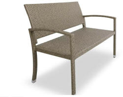 Debau Polirattan 122x55x90 cm