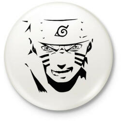 printfashion Naruto konoha - Kitűző, hűtőmágnes - Fehér (5756638)