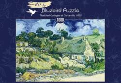 Bluebird Puzzle Vincent Van Gogh - Thatched Cottages at Cordeville, 1890 1000 db-os (60113)
