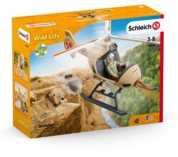 Schleich Wild Life: állatmentő helikopter (42476)